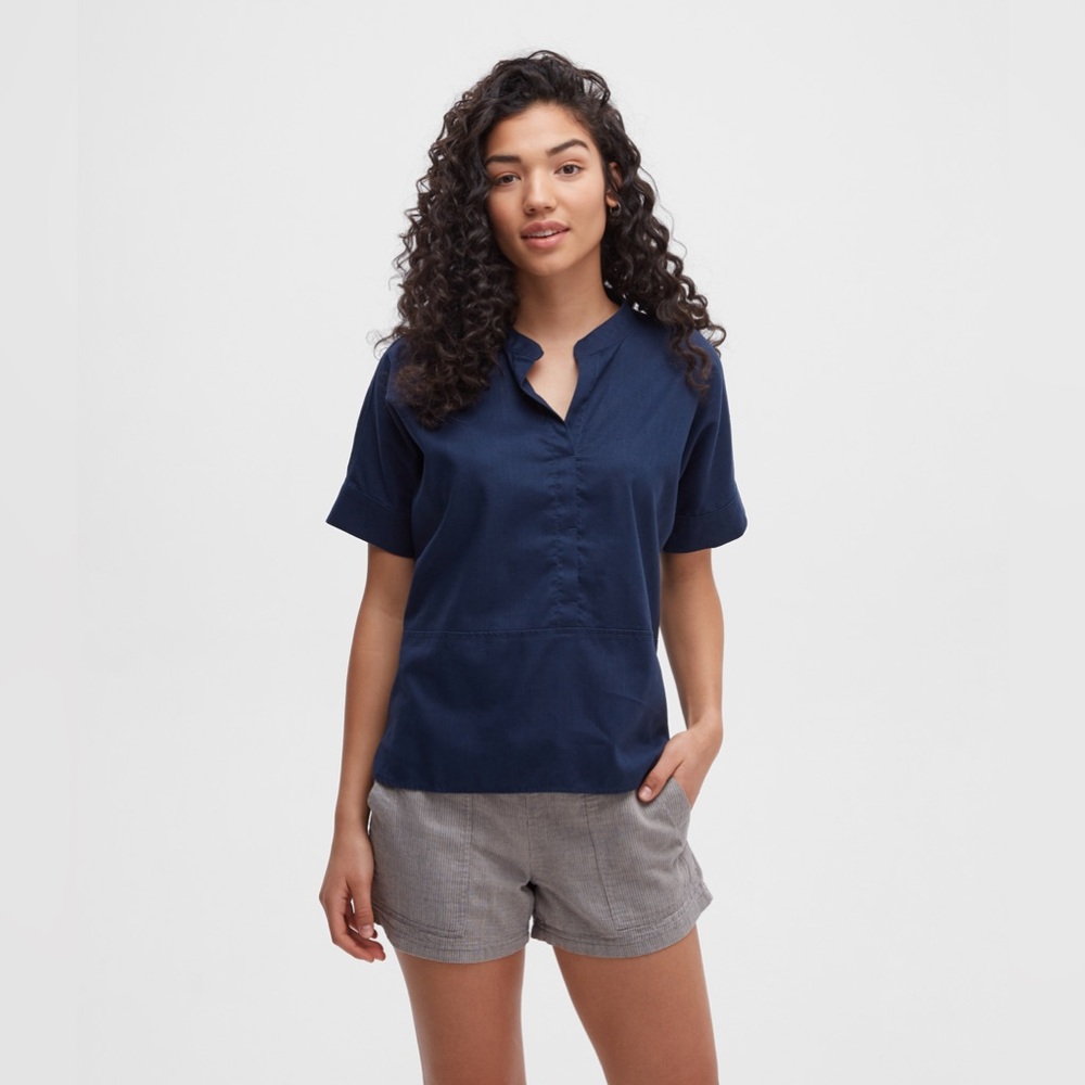 NWT MEC Sano Short Sleeve Shirt - Midnight Blue Size X-Large